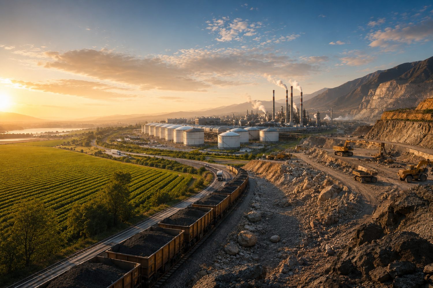 Energy, Mining & Agricultural Trade